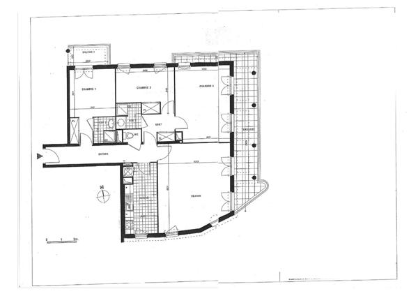 Appartement 4 pièces 103.67 m2