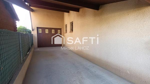 Maison t4 86 m², terrain 679 m², garage, climatisation.