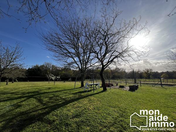 A découvrir sans tarder - Maison avec garage et grand terrain