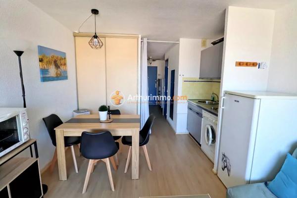 Vente                                                      Appartement
                        
                     1 pièces                      23 m2                     à Le Grau-du-Roi