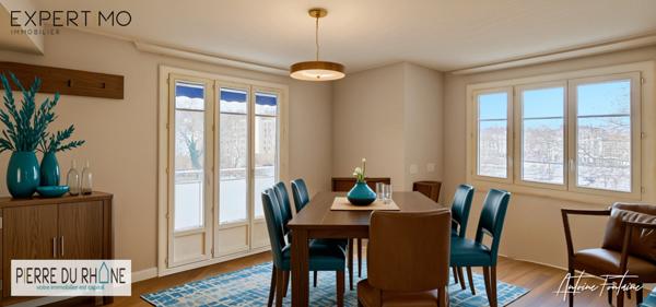 Lyon (69004) Vends à Lyon 4 (69004) appartement T3 avec balcon