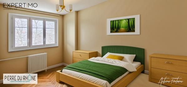 Lyon (69004) Vends à Lyon 4 (69004) appartement T3 avec balcon