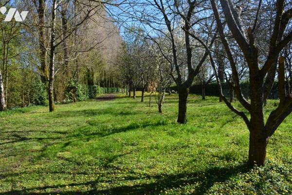 vente sur la commune de Bouère un terrain loisirs avec un étang et un hangar