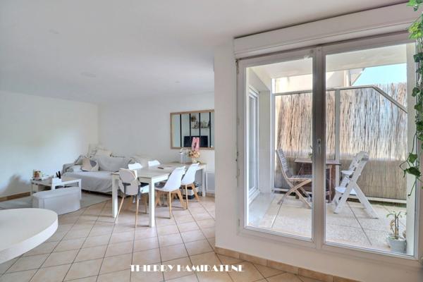 COTEAUX LIMITE SANNOIS DERNIER ETAGE TRES BEL APPARTEMENT DUPLEX TERRASSE 4 PIECES 80M2 3 CHAMBRES DOUBLE PARKING EN S/SOL