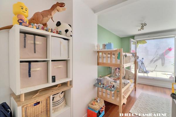 COTEAUX LIMITE SANNOIS DERNIER ETAGE TRES BEL APPARTEMENT DUPLEX TERRASSE 4 PIECES 80M2 3 CHAMBRES DOUBLE PARKING EN S/SOL