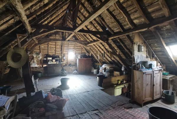 Maison ancienne - Terrasson Ferme en pierre à rénover et belles granges isolées par 7 hectares de terrain