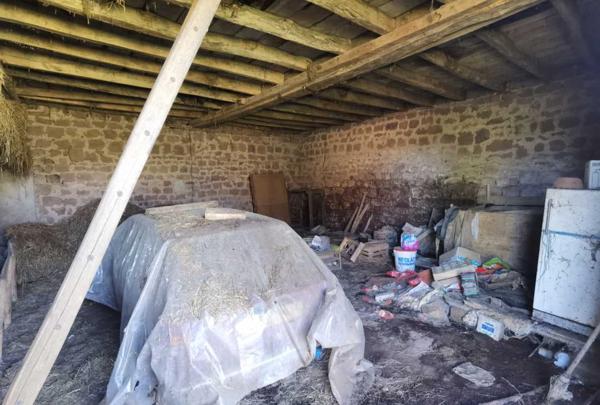 Maison ancienne - Terrasson Ferme en pierre à rénover et belles granges isolées par 7 hectares de terrain