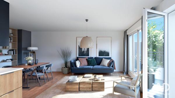 Appartement à vendre 3 pièces 57 m² Vichy