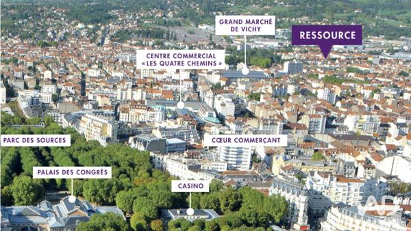 Appartement à vendre 3 pièces 57 m² Vichy
