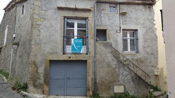 MAISON DE VILLAGE A VILLEGAILHENC AVEC GARAGE