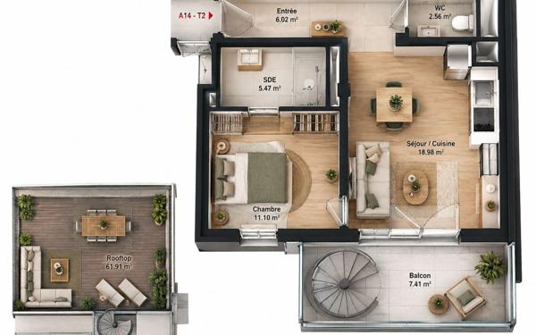 Appartement à vendre