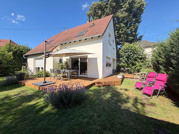 Molsheim - Maison familiale -140 m² - DPE A - Jardin sud-ouest