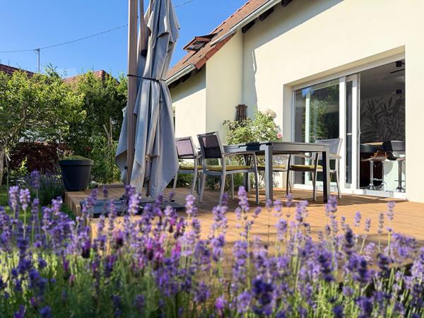 Molsheim - Maison familiale -140 m² - DPE A - Jardin sud-ouest