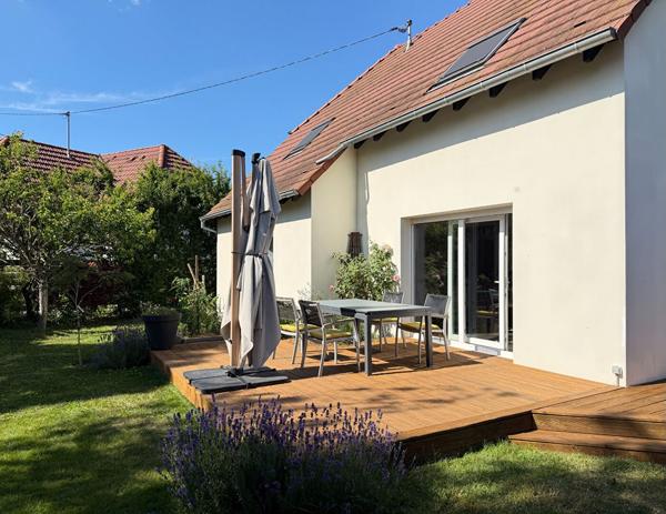 Molsheim - Maison familiale -140 m² - DPE A - Jardin sud-ouest