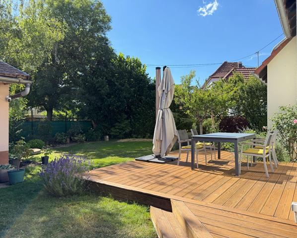 Molsheim - Maison familiale -140 m² - DPE A - Jardin sud-ouest