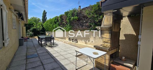 Plain pied 94m² sur 603m² de terrain avec garage