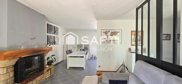 Plain pied 94m² sur 603m² de terrain avec garage