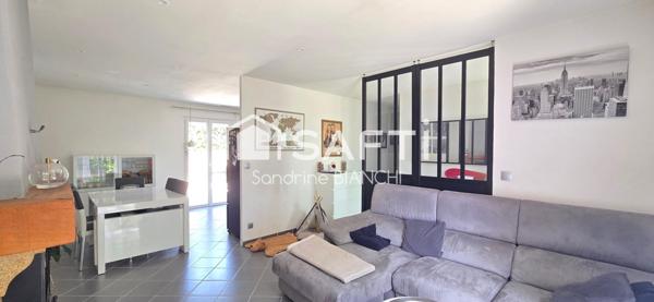 Plain pied 94m² sur 603m² de terrain avec garage