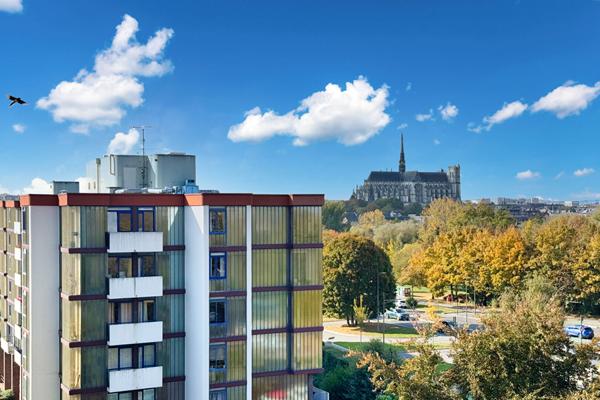 Appartement lumineux avec vue panoramique à Amiens, Parc Saint-Pierre