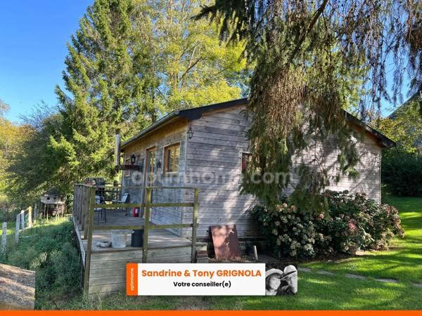 MAISON À COLOMBAGES AVEC DÉPENDANCE - JARDIN CLOS - TERRAIN D'ENVIRON 6500m² -SAINT-DENIS-DE-MAILLOC (14100)