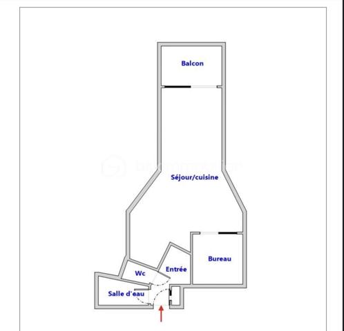 Appartement de 37 m²