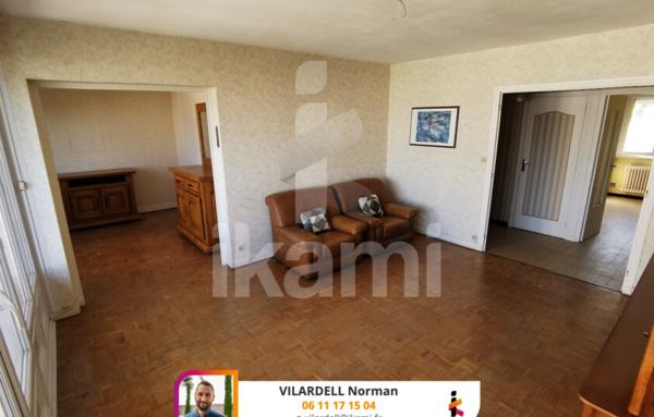 Appartement T4 avec Double Séjour et Balcon