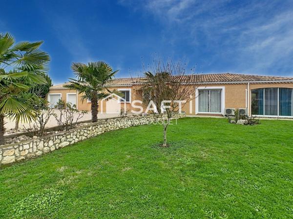 Maison 3 chambres avec double garage