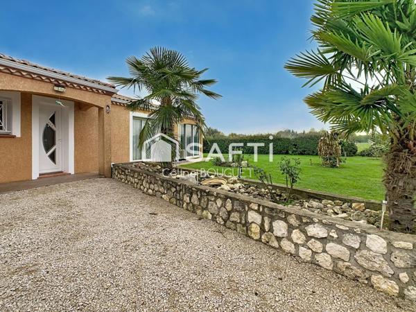 Maison 3 chambres avec double garage