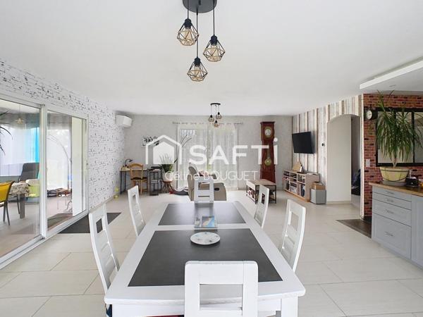 Maison 3 chambres avec double garage