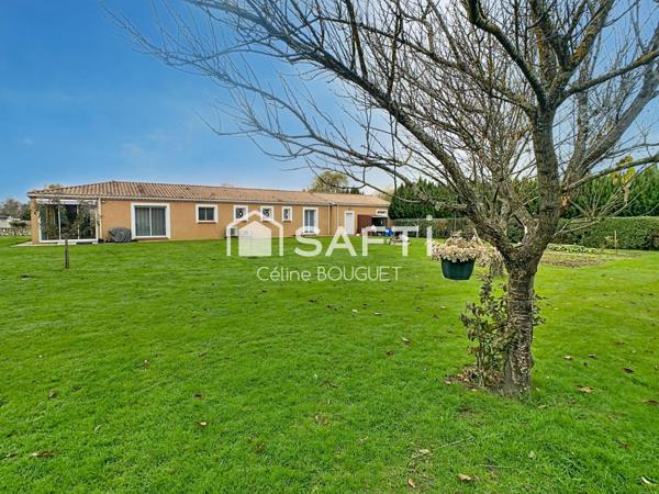 Maison 3 chambres avec double garage