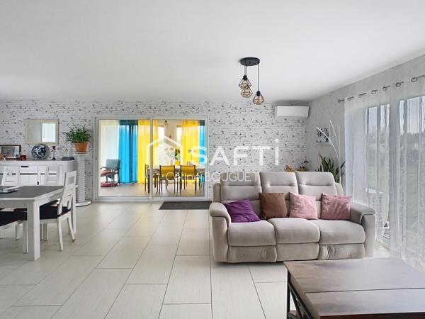 Maison 3 chambres avec double garage