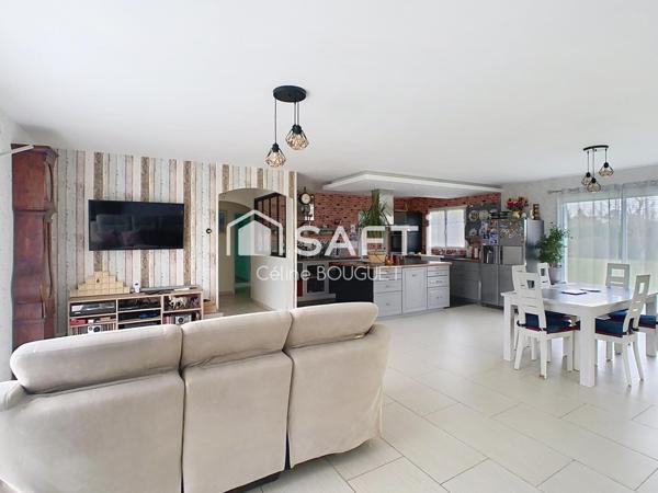 Maison 3 chambres avec double garage