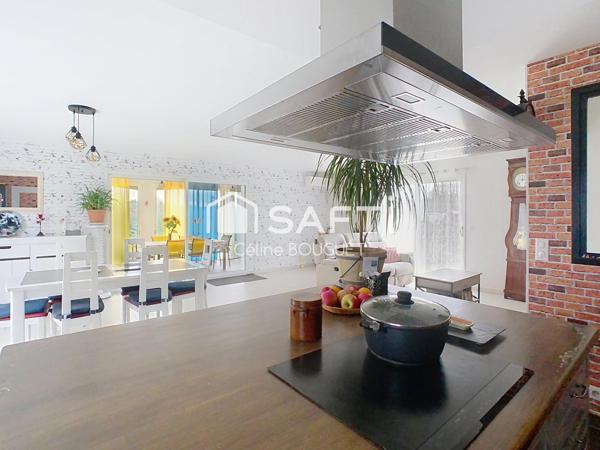 Maison 3 chambres avec double garage