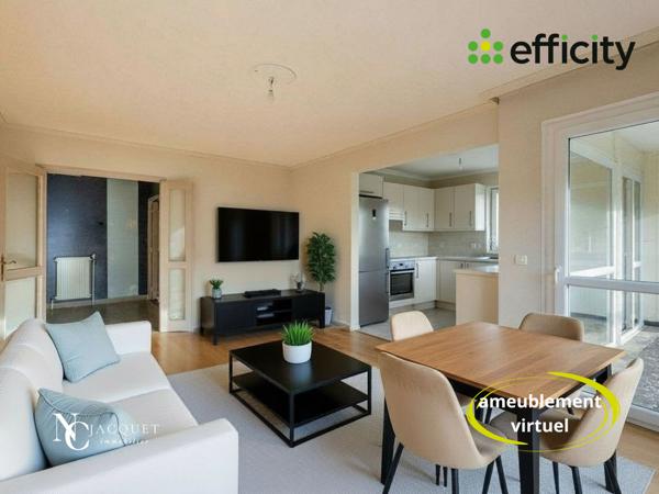 Appartement 3 pièces - 74 m² Exclusivité efficity