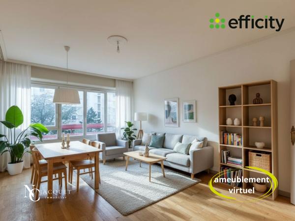 Appartement 3 pièces - 74 m² Exclusivité efficity