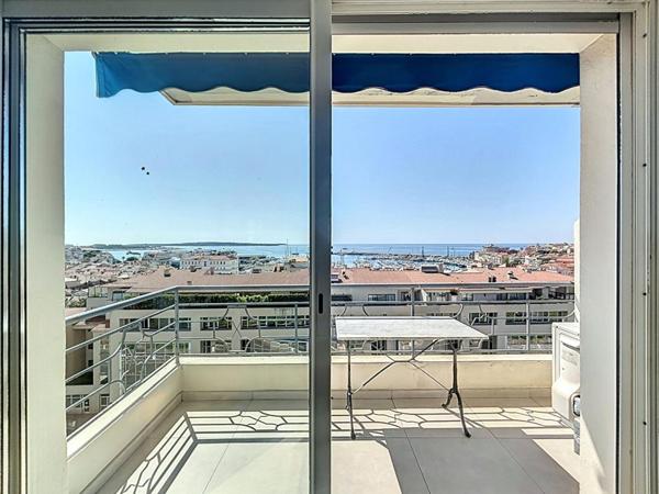 Appartement vue mer Cannes 3 pièces