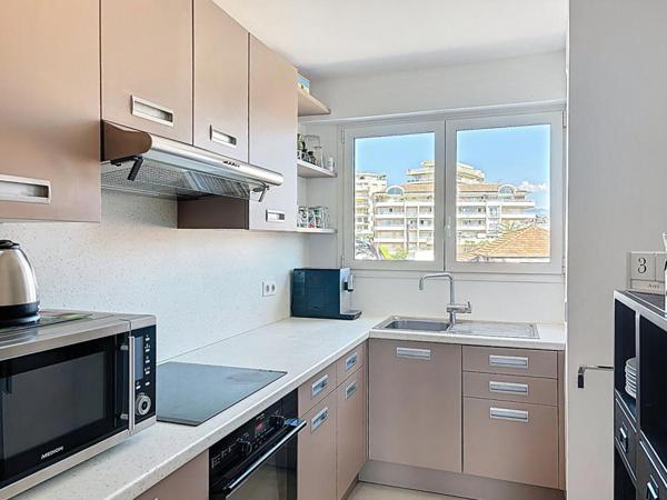 Appartement vue mer Cannes 3 pièces