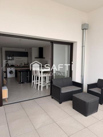 Appartement T2 très lumineux et traversant