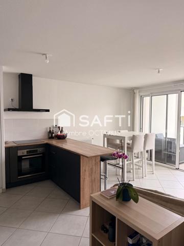 Appartement T2 très lumineux et traversant