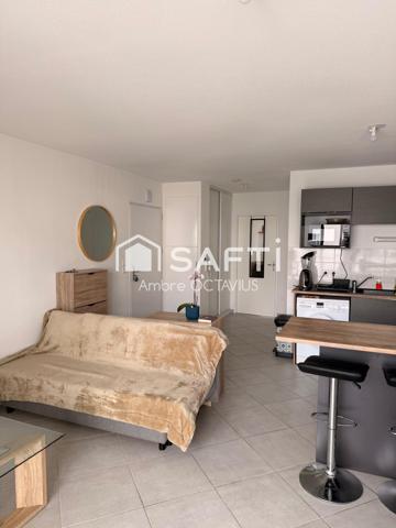 Appartement T2 très lumineux et traversant