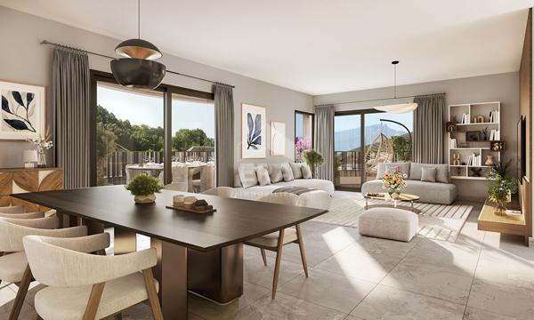 APPARTEMENT NEUF T3  AVEC TERRASSE GRESY-SUR-AIX (73)