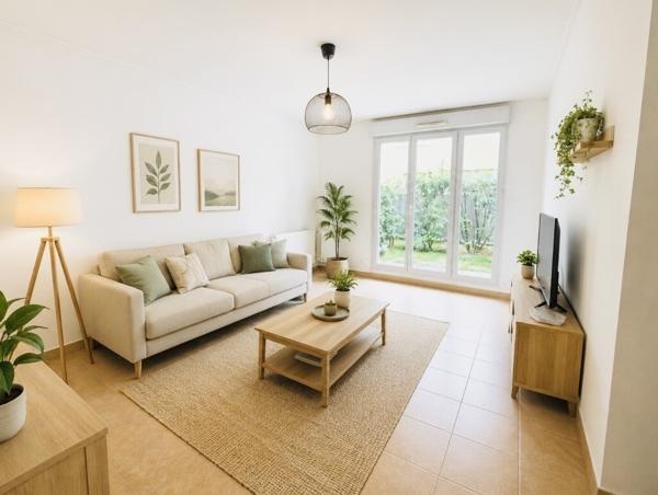 Appartement Rez de jardin de 47m2
