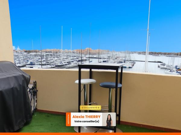 Centre Port. Appartement à vendre T3 bis au Cap d'Agde
