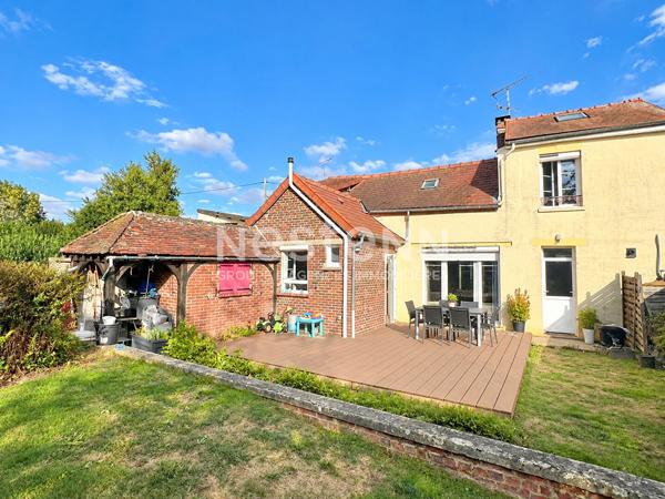 Maison Chaumont En Vexin 5 pièce(s) 114 m2 + dépendance + 1200 m² terrain