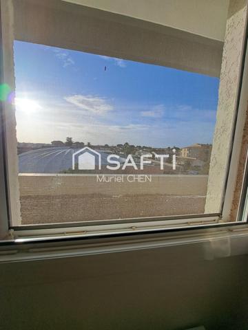 Mauguio centre T3 dernier étage terrasse parking