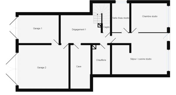 Maison avec T2 Ugine 7 pièces 323 m2