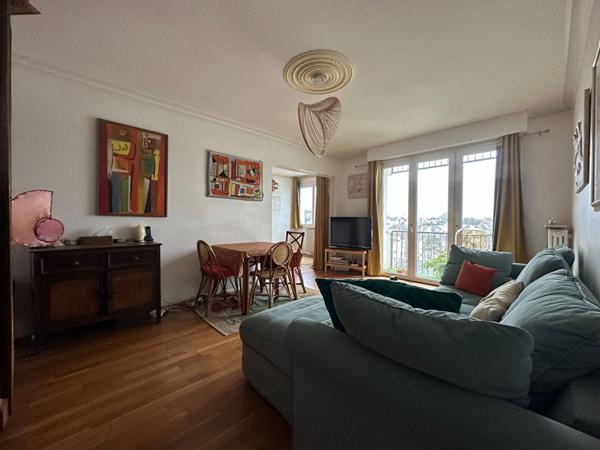 Appartement à vendre à Vannes 88m² secteur Rohan - Parking - Cave