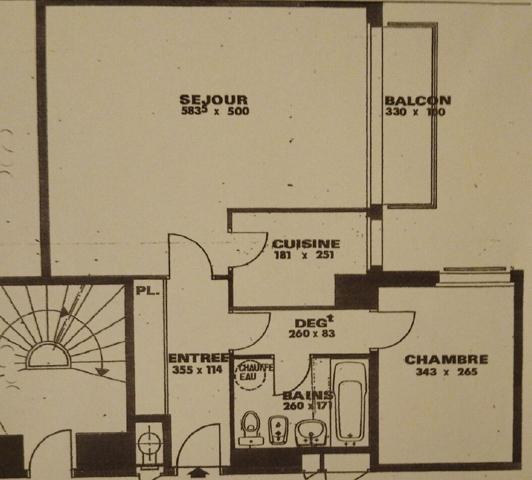 GAMBETTA Appartement de 2 pièces