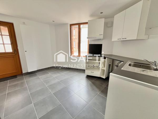 Maison soignée 2 chambres avec jardin