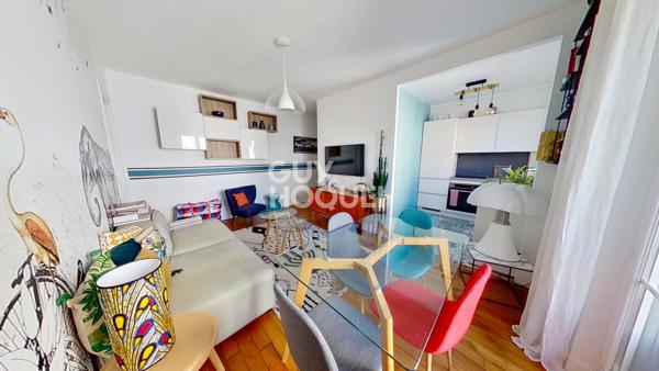 PARIS 15 - Convention - 3 pièces - 53m²